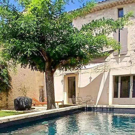 Nyaraló Maison De Village Avec Piscine Saint-Hilaire-dʼOzilhan